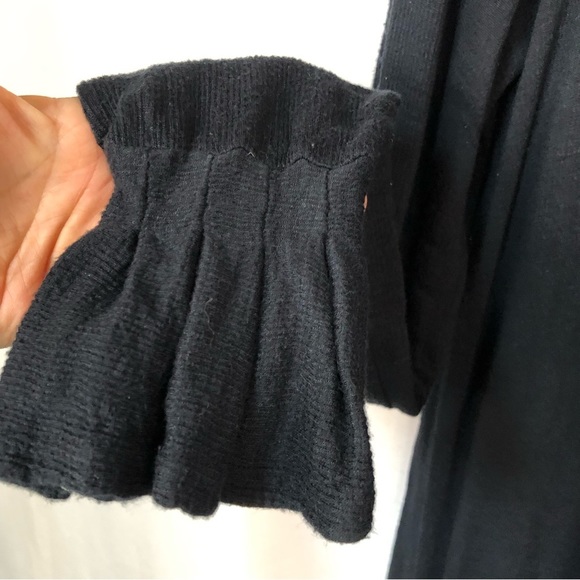 Free People Women’s Dress Drop Waist Soft Pleats Textured Loose Fit Comfy Soft - Picture 3 of 10